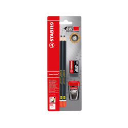 Set Di Matite - Stabilo Exam Grade Set - 4 Matite Hb, Temperino E Gomma, , large