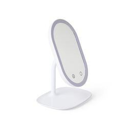 Specchio Luminoso Rotante 2 In 1 Con Ingrandimento, , large