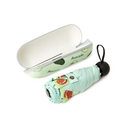 Mini Ombrello Pieghevole Con Custodia - Avocado, , large