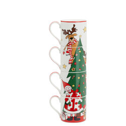 Tazze impilabili Set di 4 pz, , large