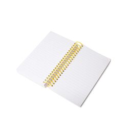Notebook Con Spirale Linea Color Pop - Fucsia/giallo, , large