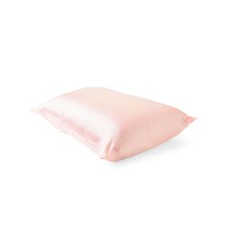 Set 2 Federe In Raso Rosa - 65 X 50 Cm, , large