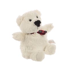 Peluche  termico con semi di grano e lavanda - Orso bianco, , large