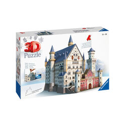 Ravensburger Puzzle 3d Building Maxi 12573 - Neuschwanstein Castle, , large