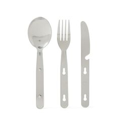 Set Posate In Acciaio Inox, , large