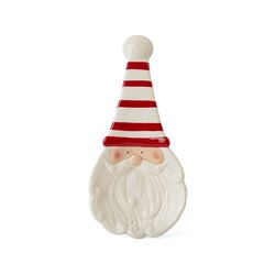 Poggiamestolo In Ceramica Babbo Natale, , large