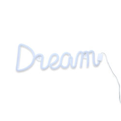 Luce Neon Da Parete Scritta Dream, , large