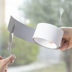 Nastro adesivo ripara zanzariere 2 m, , large