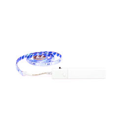Striscia Luminosa Con 24 Led Multicolor, , large