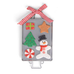 Addobbo natalizio per albero vassoio di dolcetti, , large