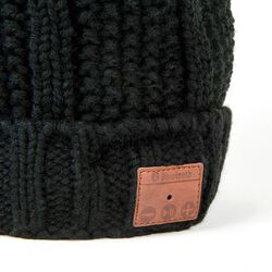 Cappello Con Auricolari Bluetooth E Pompon, , large