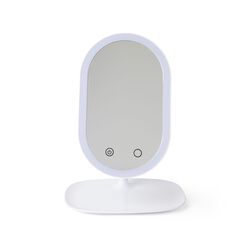 Specchio Luminoso Rotante 2 In 1 Con Ingrandimento, , large