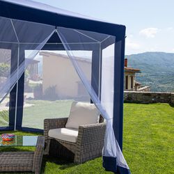 Gazebo Esagonale Con Zanzariera, , large