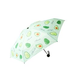 Mini Ombrello Pieghevole Con Custodia - Avocado, , large