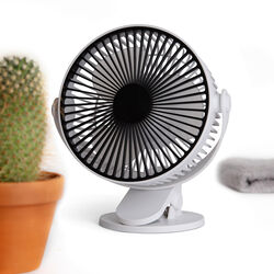 Ventilatore Ricaricabile A Clip, , large