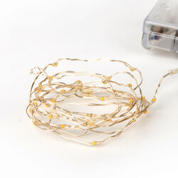 Filo luci con 40 micro Led a batteria, , large