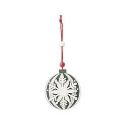 Decorazioni Per Albero – “fiocco Di Neve” – Palline Natalizie – Set Da 12 Pz., , large