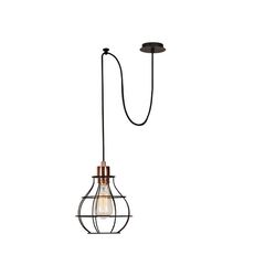 Homemania Lampada A Sospensione Wire-fall, , large