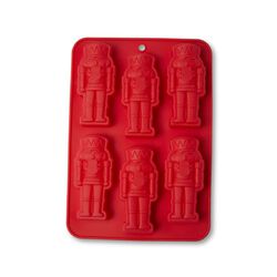 Stampo in silicone 6 soldatini Schiaccianoci, , large