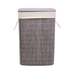 Cesta Porta Biancheria In Bamboo, , large