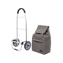 Borsa Trolley Per La Spesa, Colore Grigio, , large