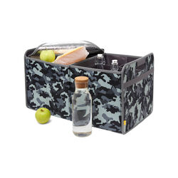 Contenitore Pieghevole Portabottiglie Con Borsa Termica, , large