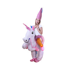 Costume Gonfiabile Unicorno Per Adulti, , large