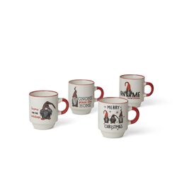 Tazzine Natalizie Con Gnomi - Set Da 4 Pz., , large