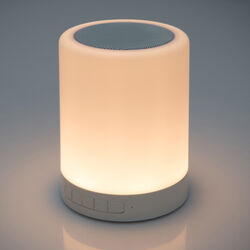 Speaker Bluetooth Con Luce Cambiacolore E Vivavoce, , large