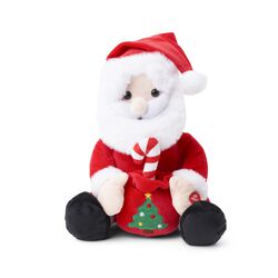 Peluche Natalizio Ballerino - Babbo Natale Seduto, , large