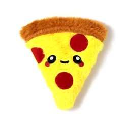 Peluche  termico con semi di grano e lavanda - Pizza, , large