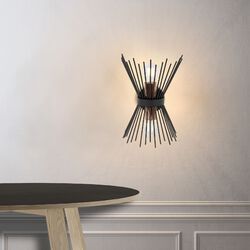 HOMEMANIA Lampada a Parete Brush, , large