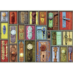 Ravensburger Puzzle 1000 Pezzi 19863 - Antiche Maniglie, , large
