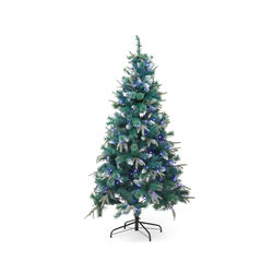 Albero di Natale artificiale 180 cm con luci, , large