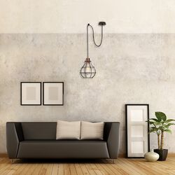 Homemania Lampada A Sospensione Wire-fall, , large
