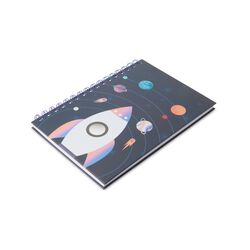 Quaderno A Spirale Con Copertina Rigida - Pianeti, , large