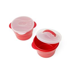 Set 2 Mini Recipienti Per Microonde, , large