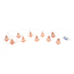 Ghirlanda 10 Led Con Alberi Di Natale, , large