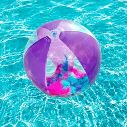 Pallone Da Spiaggia Con Piume, , large