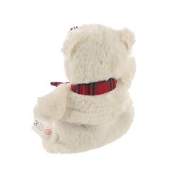 Peluche  termico con semi di grano e lavanda - Orso bianco, , large