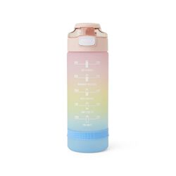 Borraccia Motivazionale - 750 Ml - Colore Rosa, Giallo E Azzurro, , large