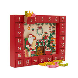 Calendario Avvento Babbo Natale Ed Elfi, , large