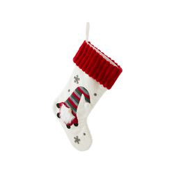 Calza Natalizia Da Appendere - Colore Bianco, , large