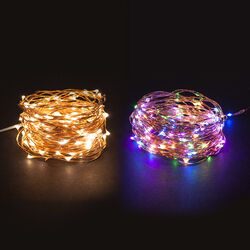 Filo Luminoso Con 120 Micro Led - Luce Multicolore, , large