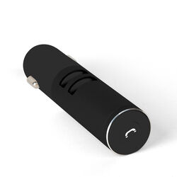 Caricabatteria Da Auto Con Doppia Porta Usb E Auricolare Bluetooth, , large