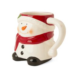 Tazza A Forma Di Pupazzo Di Neve, , large