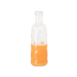 Bottiglia in plastica BPA free - trasparente, giallo, large