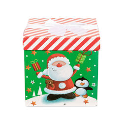 Scatola Regalo Babbo Natale Misura Piccola, , large