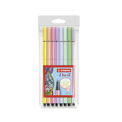 Confezione Da 8 Pennarelli Stabilo Pen - Colori Pastello Assortiti, , large
