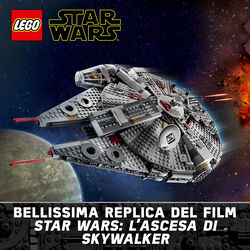 Lego Star Wars Millennium Falcon, Set Di Costruzioni Dell'iconica Astronave, Co 75257, , large
